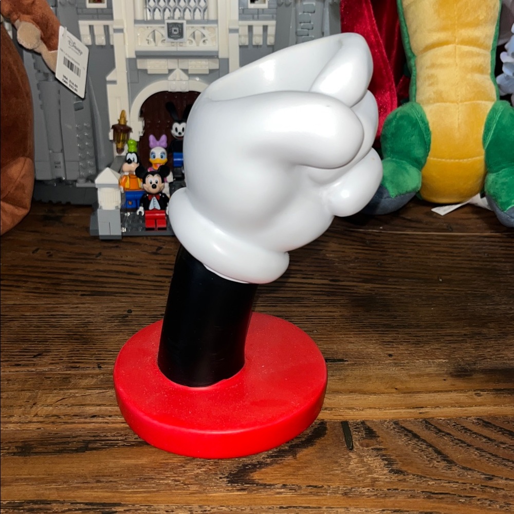 Disney Mickey Mouse Resin Hand Vase Pencil Brush Holder - Picture 2 of 5